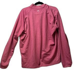 PETER MILLAR GOLF 3/4 ZIP PULL OVER MENS LARGE MAUVE 22237 MF20EK43 07272020